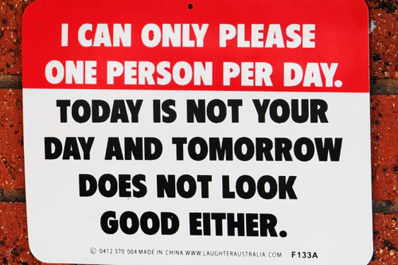 An Interesting Or Funny SignPhotography by Brian Paatsch